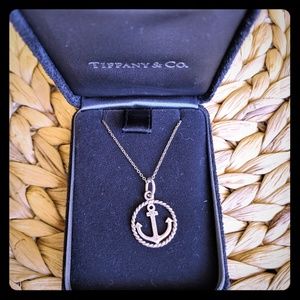 Tiffany's anchor necklace